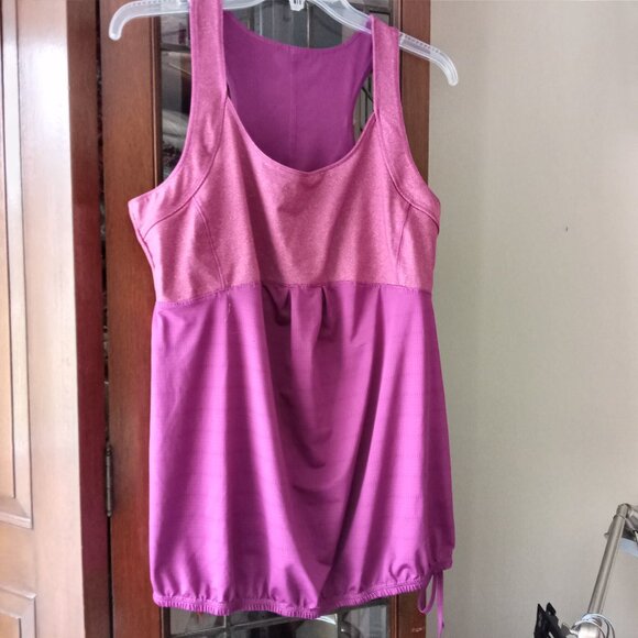Old Navy active tank racer back top elastic bottom sz L /B14 - Picture 1 of 6